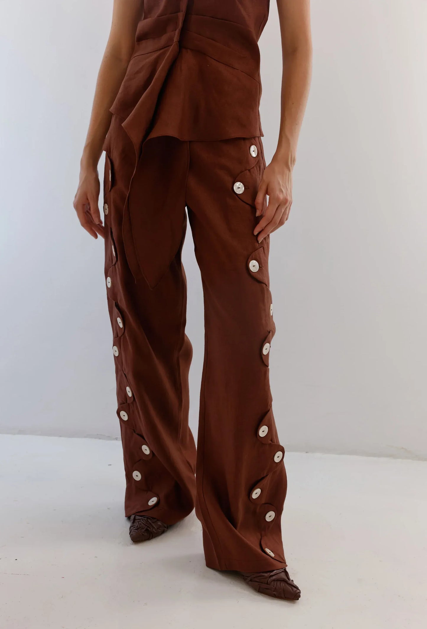 PANTALON ELEONORA LINO