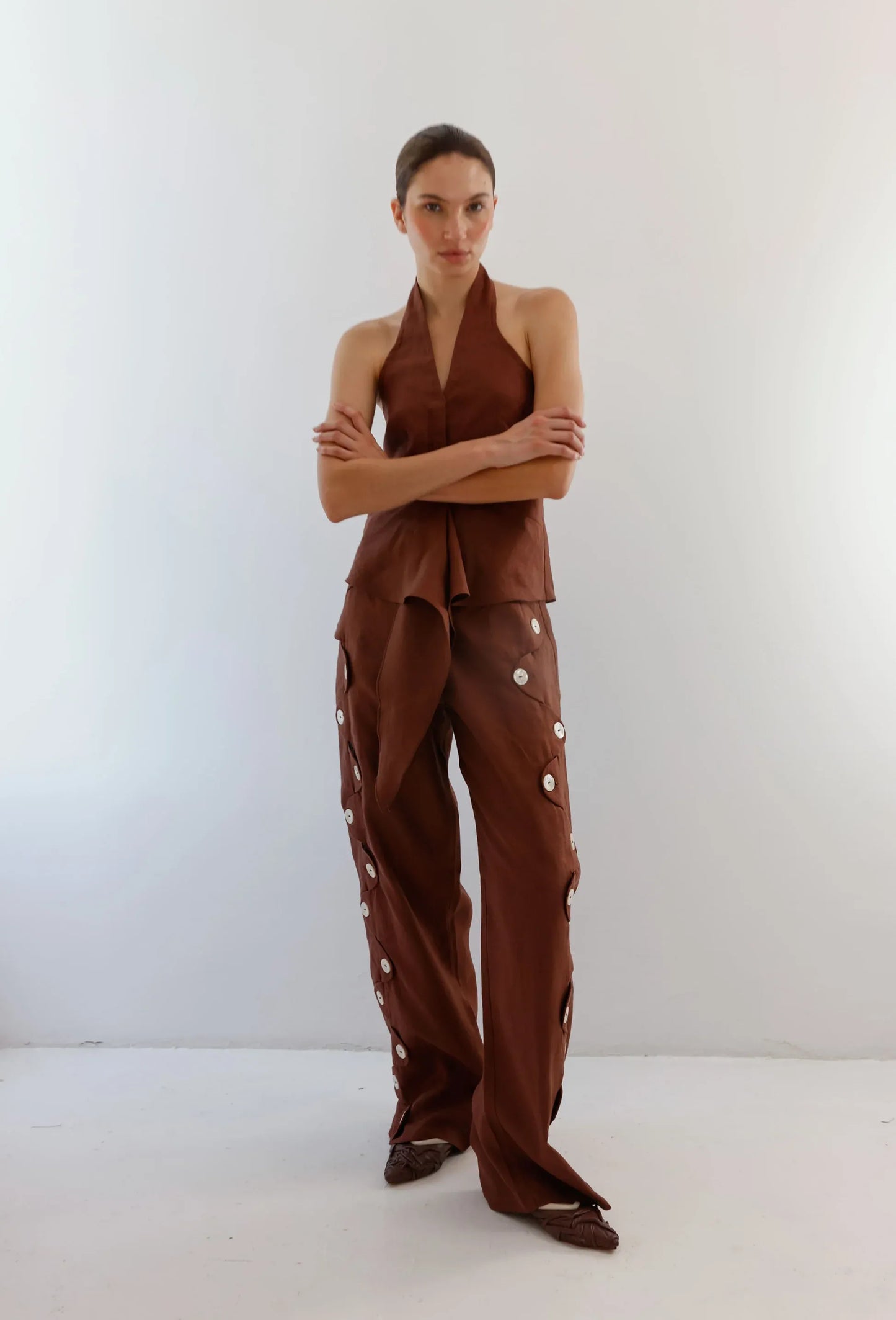 PANTALON ELEONORA LINO