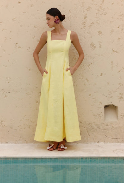 VESTIDO CARLOTA LINO