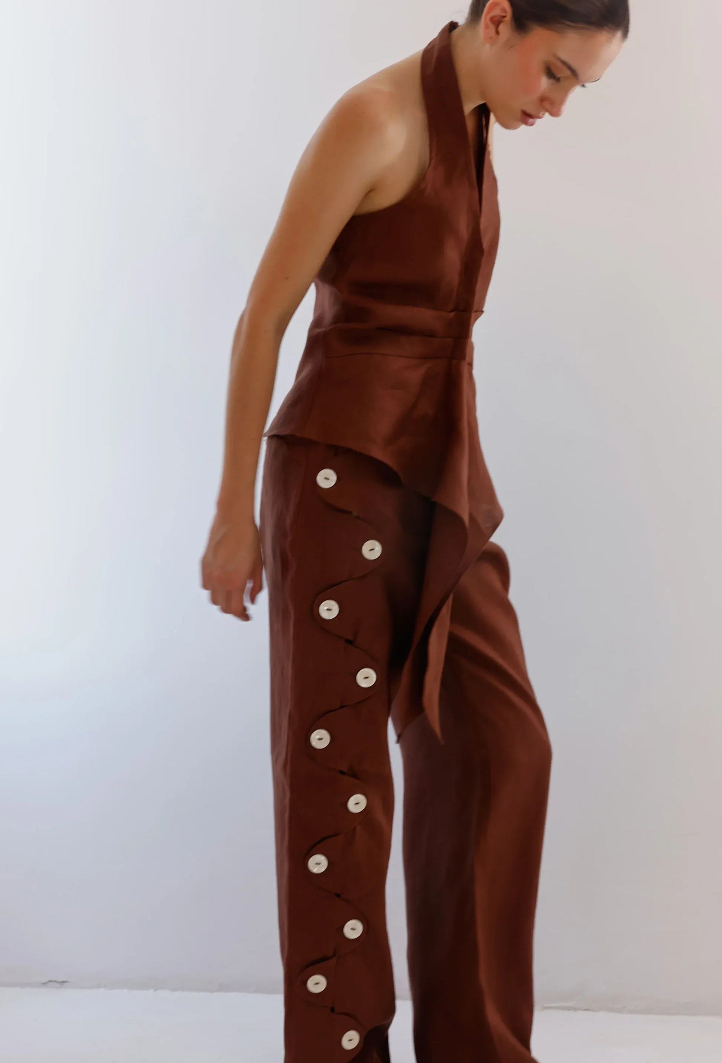 PANTALON ELEONORA LINO