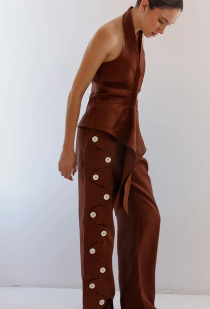 PANTALON ELEONORA LINO